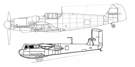 BV40とBf109の比較.JPG